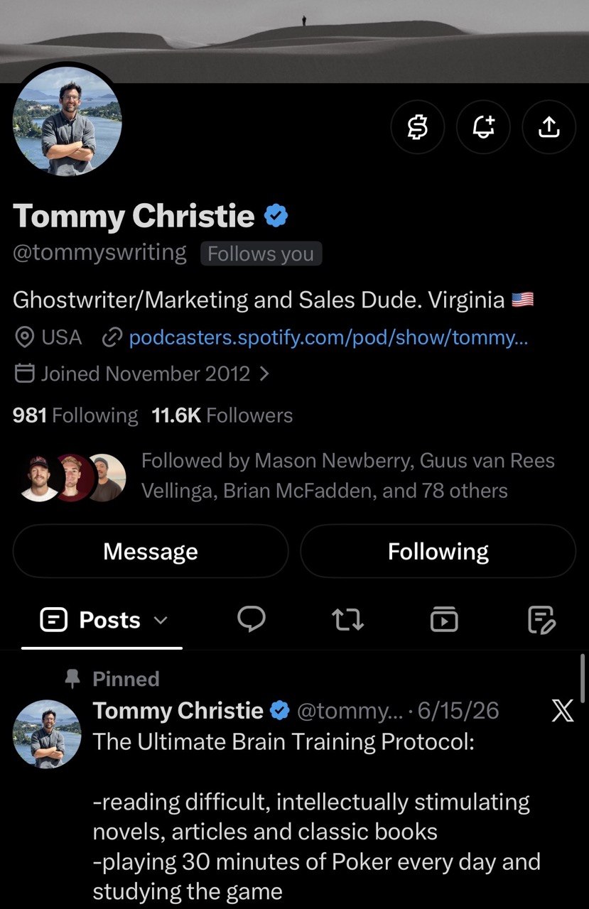 Tommy — Creator Accelerator student